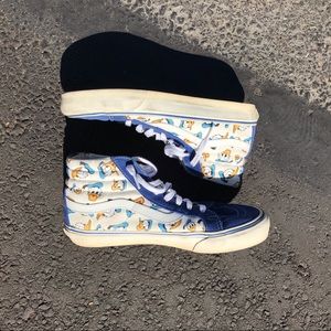 Vans Donald Duck High Tops Size 10